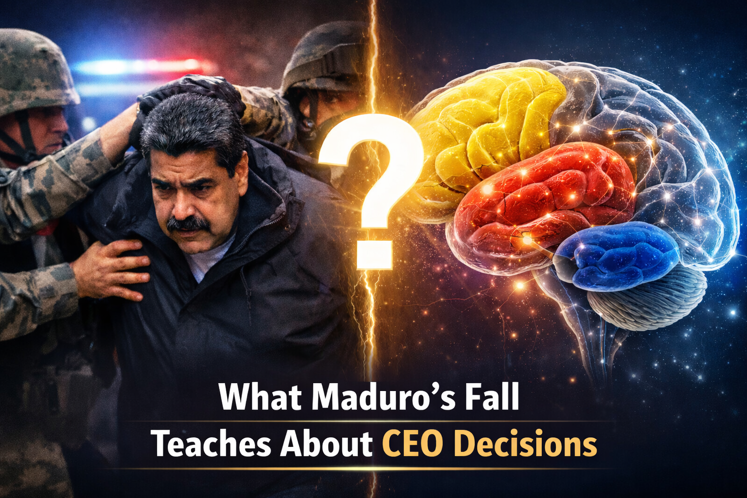BANI Leadership: What Maduro's Fall Teaches About Modern CEO Thinking